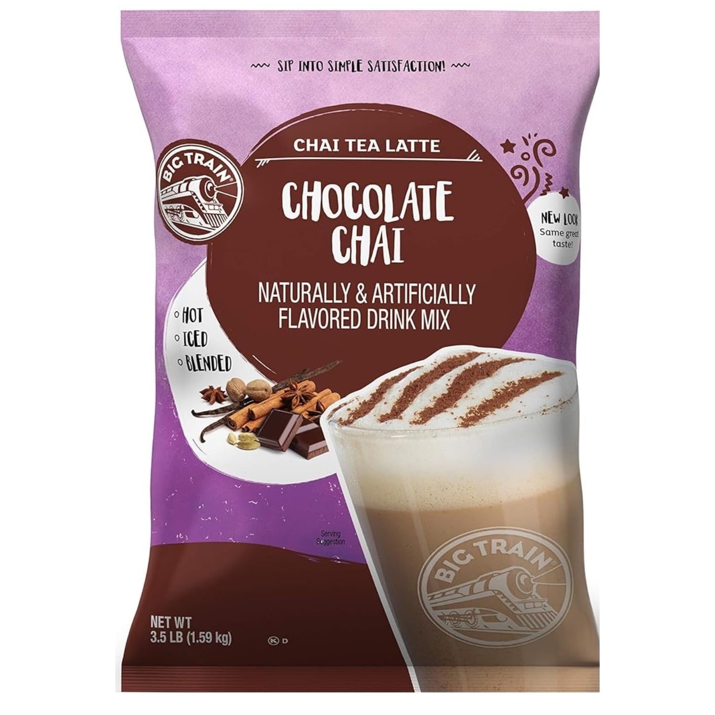 BIG TRAIN CHAI CHOCOLATE (1.59KG)